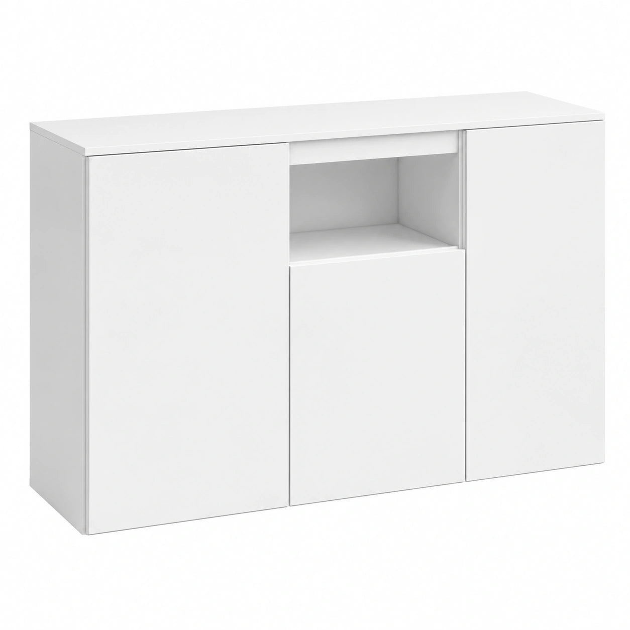 buffet-3-portes-moderne-en-melamine-brillante-blanc-140x82x40-cm-xocnmj9329mr