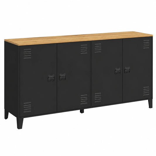 buffet-industriel-en-metal-et-bois-avec-4-portes-ibmeju9345ig
