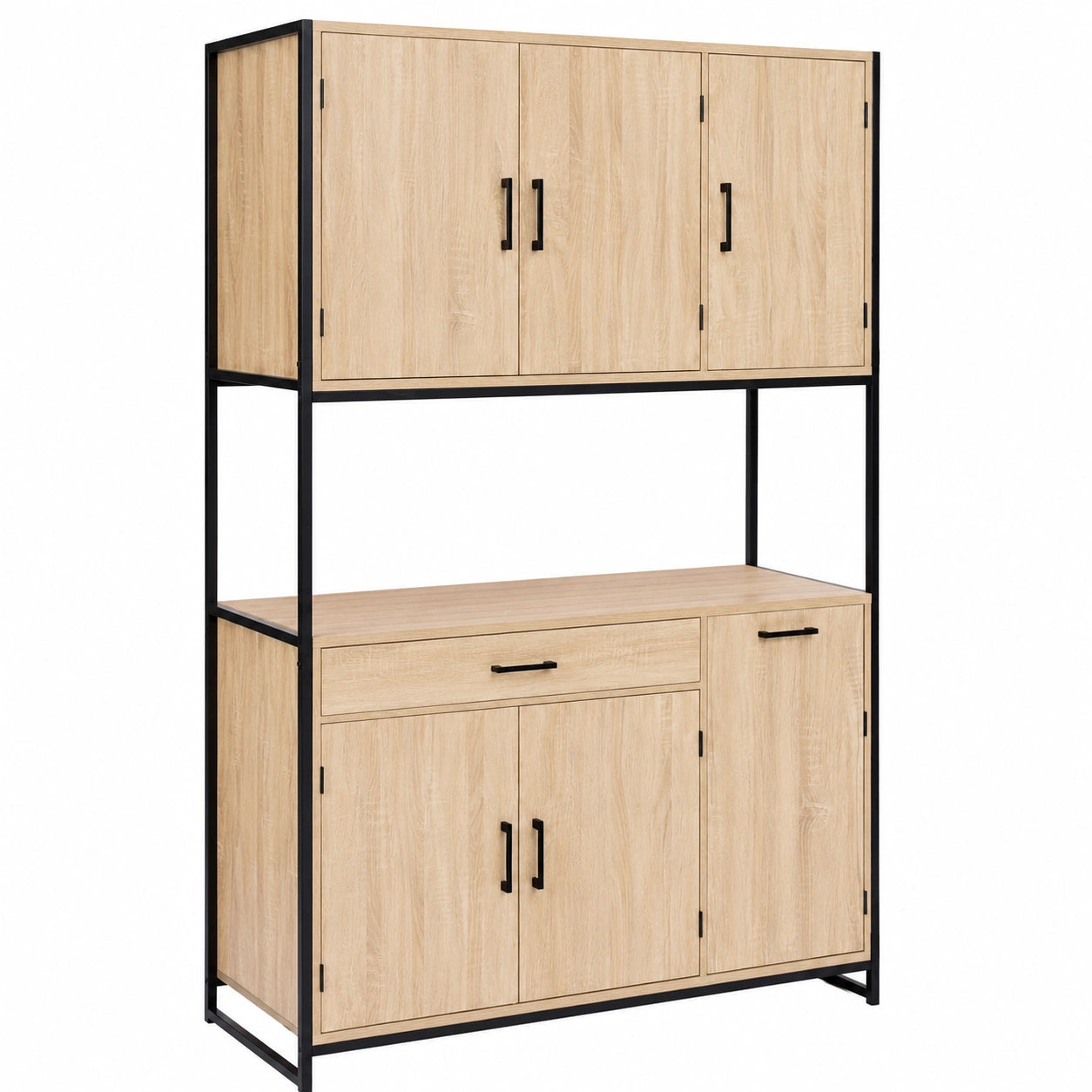 buffet-de-cuisine-industriel-120-cm-avec-tiroir-et-6-portes-tlqtvf9332go