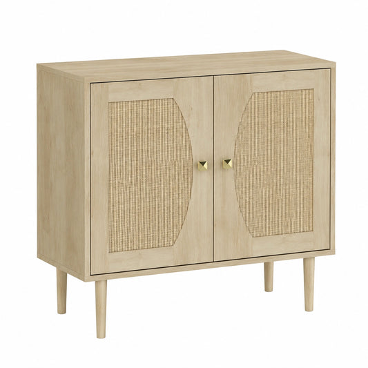 buffet-de-cuisine-boheme-avec-rangement-double-niveau-et-portes-en-cannage-grbvsg9350mz